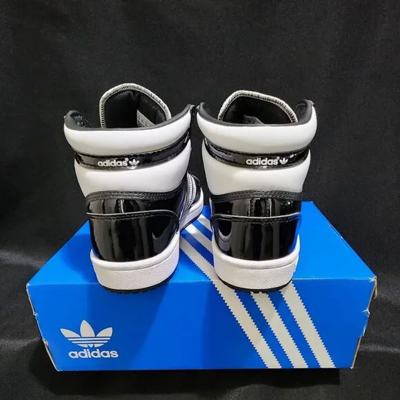 NIB Adidas Originals Top Ten RB Patent Leather Mens Size 7 - Picture 4 of 10